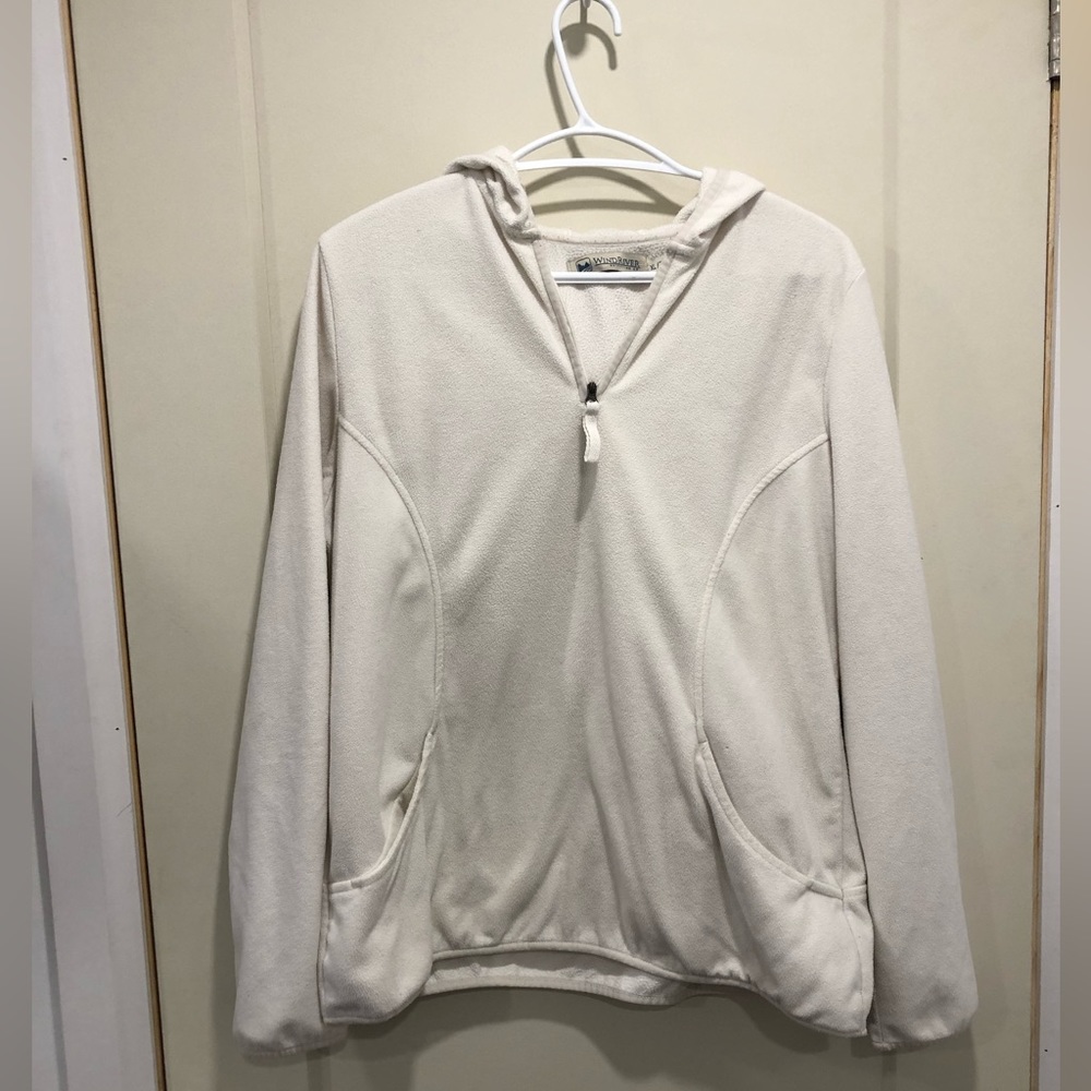 Wind river half zip fleece sweater